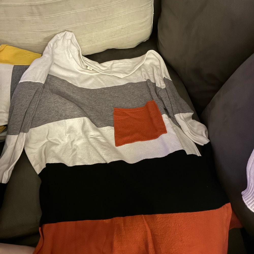 Lovestitch Multicolor Striped Sweater